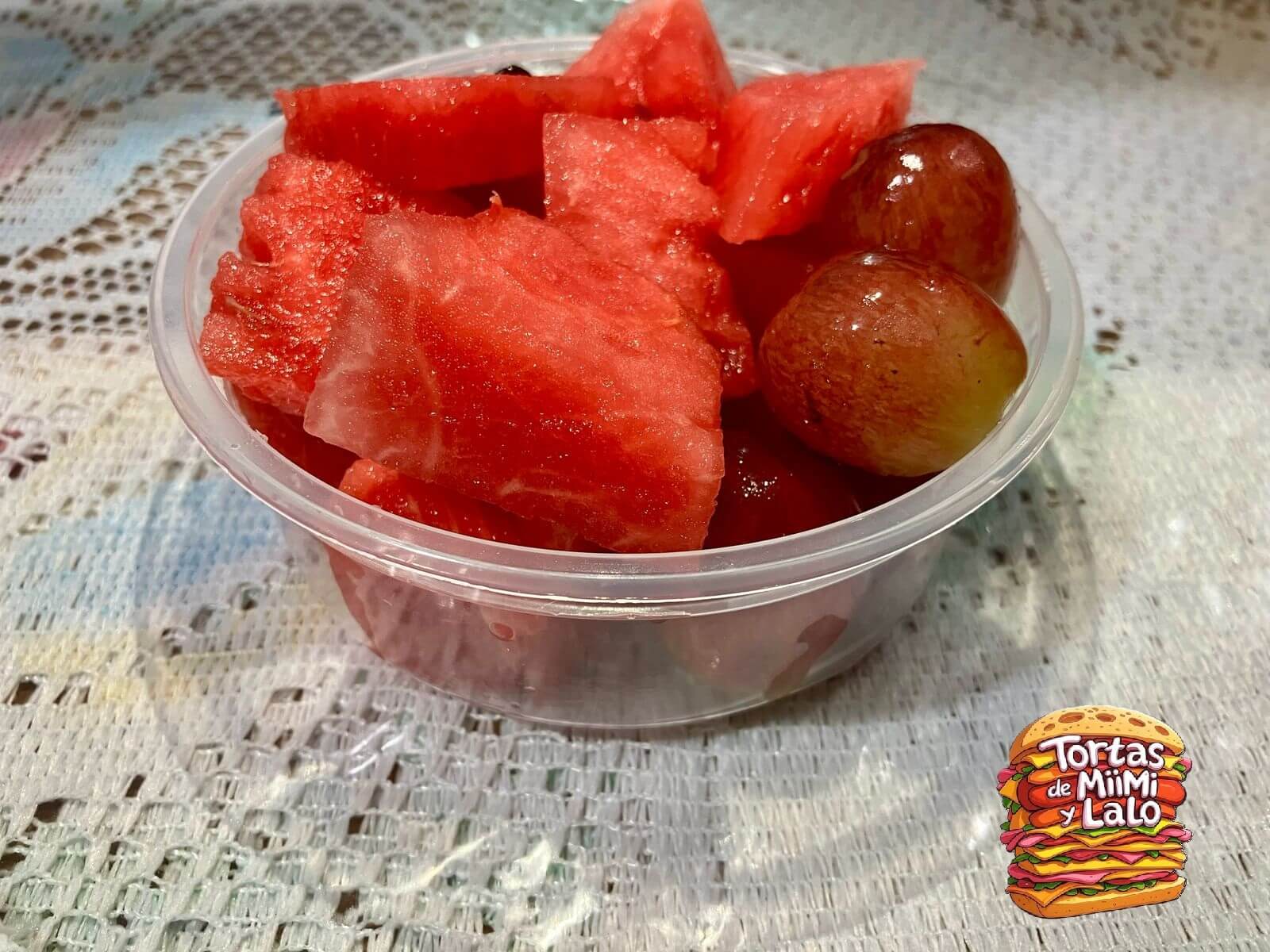 Toper de Sandía y Uvas